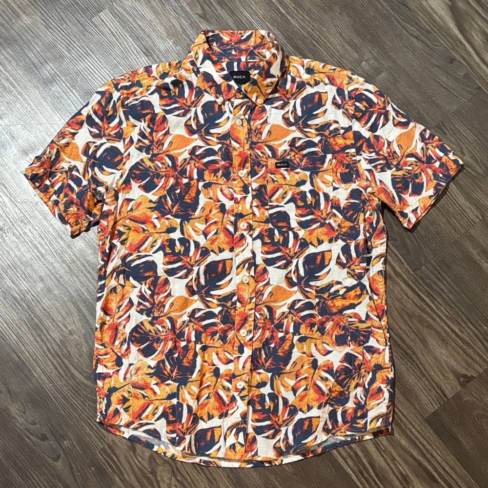 RVCA Short Sleeve Button-Up